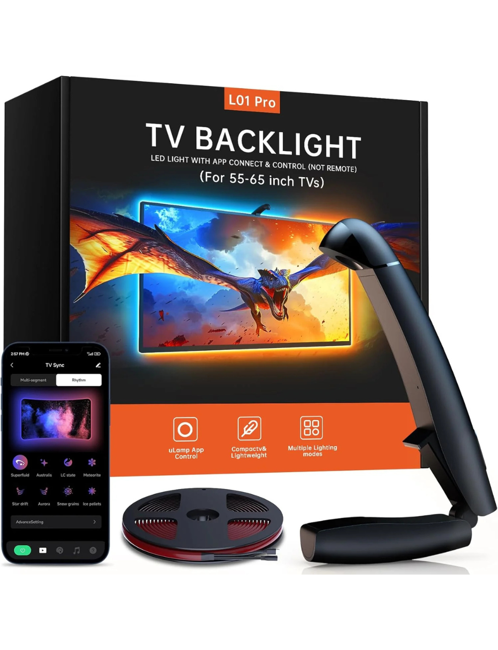 GlowSync™ TV LED Backlight