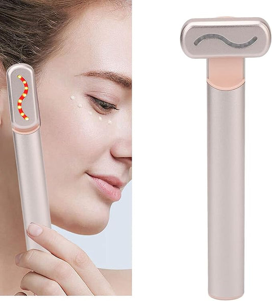 Roll over image to zoom in Electric Eye Massage Pen, Heated Eye Massage Stick RF Relieves Fatigue